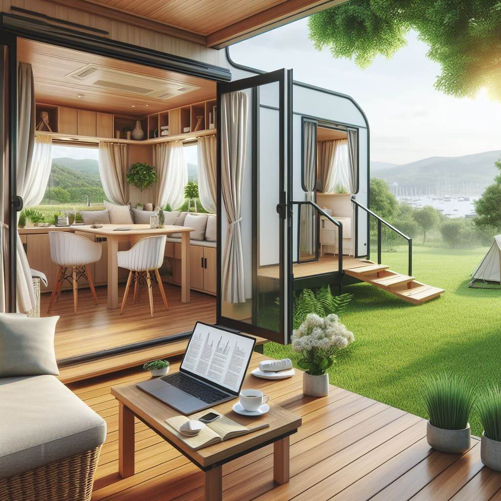 teletrabajar en mobil home